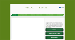 Desktop Screenshot of ottawaks.gov